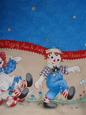 RAGGEDY ANN &ANDY FRIENDS BORDER (��90cm��110cm��)