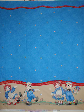 RAGGEDY ANN &ANDY FRIENDS BORDER (��90cm��110cm��)