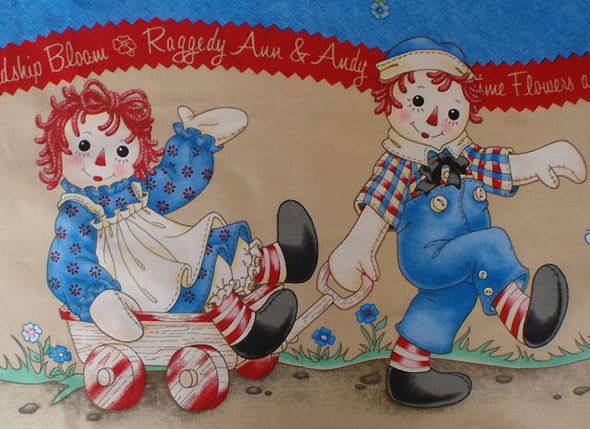 RAGGEDY ANN &ANDY FRIENDS BORDER (��90cm��110cm��)