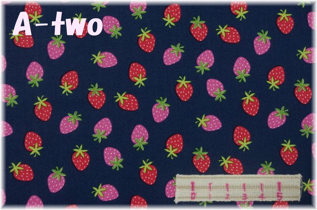 moda　RAINBOW GARDEN　ネイビー　35365-18　（約110cm幅×50cm）