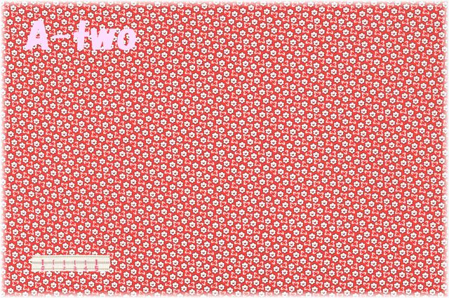 WINDHAM FABRICS　STORYBOOK RANCH　Sweet Floral　レッド　50706-2　（約110cm幅×50cm）