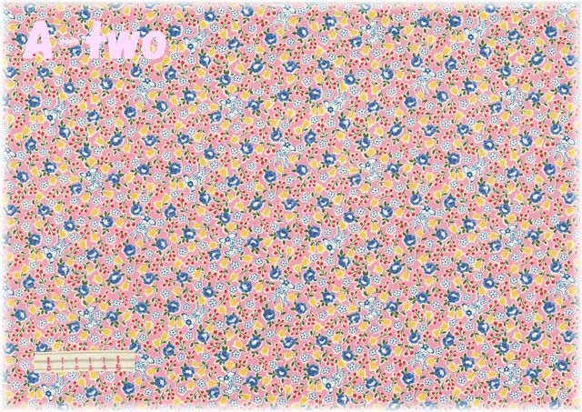 ラブリーバンビ　ピンク　AT826389-A　（約110cm幅×50cm）